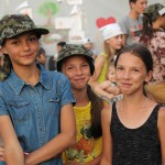 Церемония закрытия лагеря