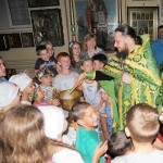 Церемония закрытия лагеря